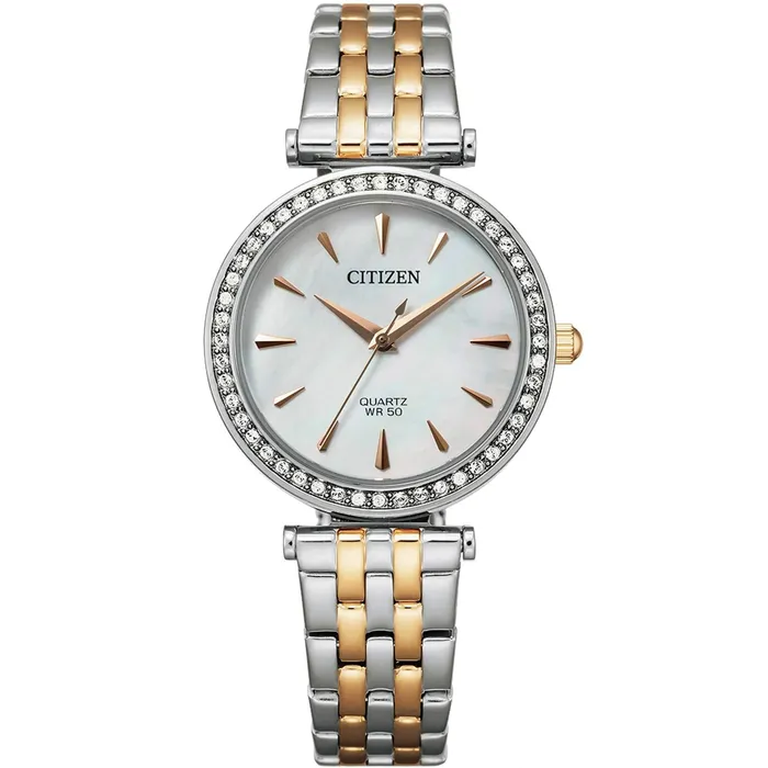 Bracelets Citizen Womens Watch Quartz Silver and Rose Stainless Steel Bracelet ER021659D Citizen Bracelets Citizen Womens Watch Quartz Silver and Rose Stainless Steel Bracelet ER021659D Citizen