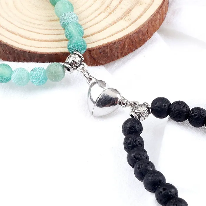 Bracelets Couples Magnetic Bracelet Set