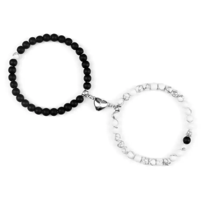 Bracelets Couples Magnetic Bracelet Set