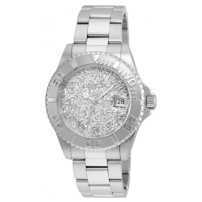 Bracelets Invicta Invicta 22706 Womens Angel Silver Textured Dial Steel Bracelet Dive Watch Bracelets Invicta Invicta 22706 Womens Angel Silver Textured Dial Steel Bracelet Dive Watch
