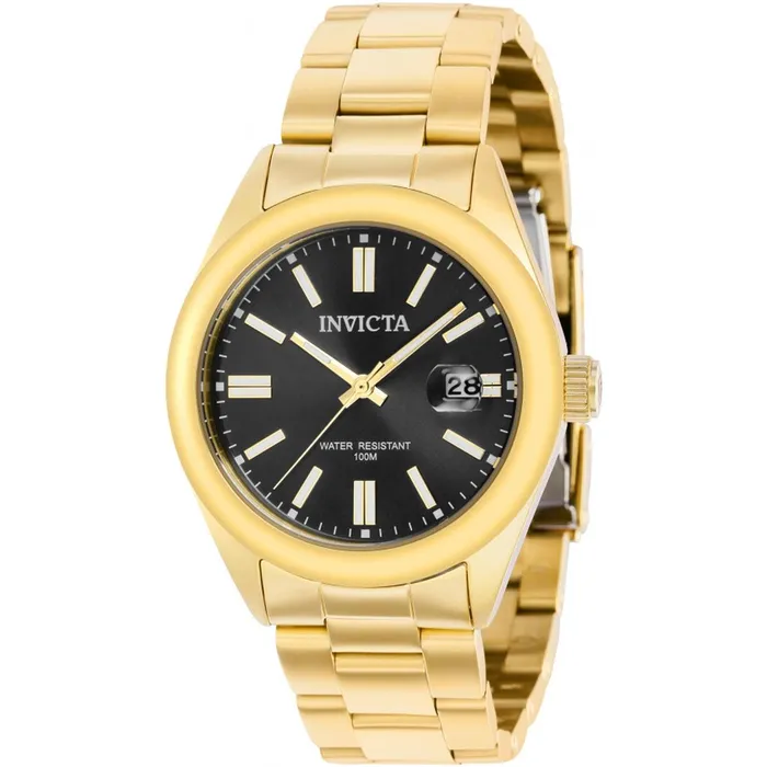 Bracelets Invicta Invicta Mens Quartz Watch Pro Diver Date Black Dial Yellow Gold Bracelet 38480 Bracelets Invicta Invicta Mens Quartz Watch Pro Diver Date Black Dial Yellow Gold Bracelet 38480