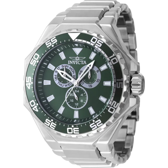 Bracelets Invicta Invicta Mens Watch Pro Diver Green Dial Silver Stainless Steel Bracelet 46557 Bracelets Invicta Invicta Mens Watch Pro Diver Green Dial Silver Stainless Steel Bracelet 46557