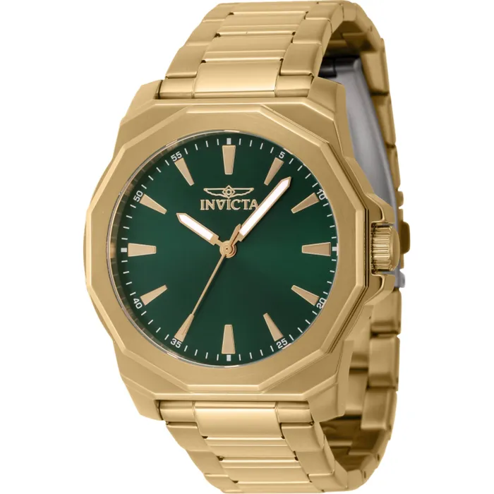Bracelets Invicta Invicta Mens Watch Speedway Quartz Green Dial Yellow Gold Bracelet 46841 Bracelets Invicta Invicta Mens Watch Speedway Quartz Green Dial Yellow Gold Bracelet 46841