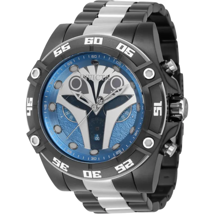 Bracelets Invicta Mens Watch Star Wars Bo Katan Chronograph Gunmetal Case Bracelet 41258 Invicta Bracelets Invicta Mens Watch Star Wars Bo Katan Chronograph Gunmetal Case Bracelet 41258 Invicta