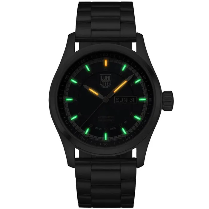 Bracelets Luminox Luminox Mens Automatic Watch Atacama Field Power Reserve Steel Bracelet 1904 Bracelets Luminox Luminox Mens Automatic Watch Atacama Field Power Reserve Steel Bracelet 1904