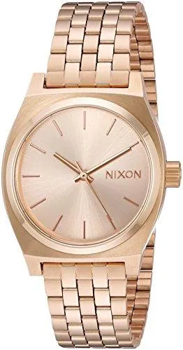 Bracelets Nixon Nixon Womens Bracelet Watch Medium Time Teller Quartz Gold Dial Gold A1130502 Bracelets Nixon Nixon Womens Bracelet Watch Medium Time Teller Quartz Gold Dial Gold A1130502