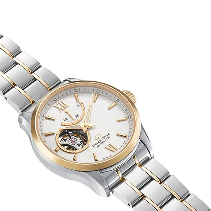 Bracelets ORIENT Orient Mens Automatic Watch Star White Open Heart Dial Bracelet REAT0004S00B Bracelets ORIENT Orient Mens Automatic Watch Star White Open Heart Dial Bracelet REAT0004S00B