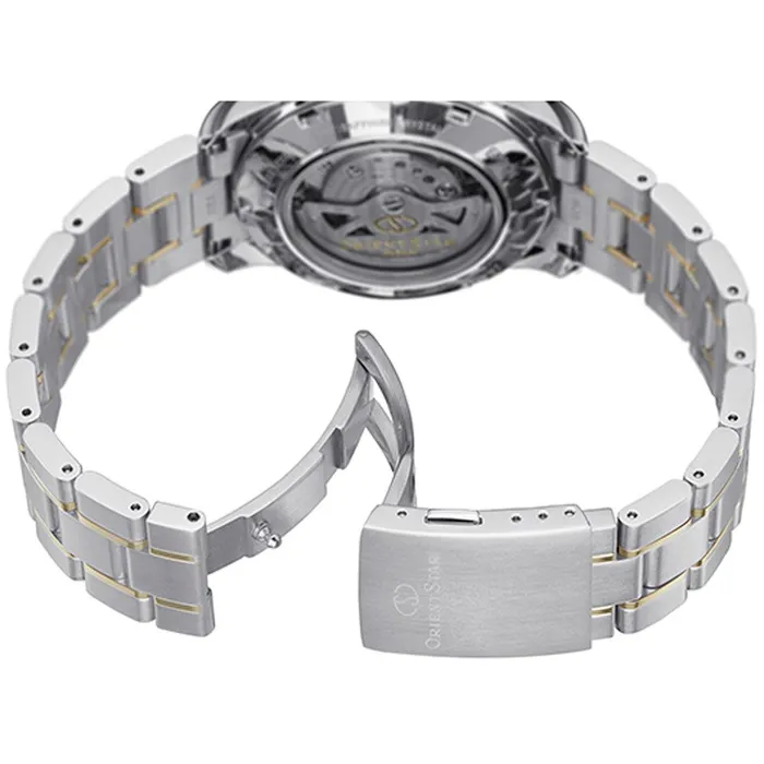 Bracelets ORIENT Orient Mens Automatic Watch Star White Open Heart Dial Bracelet REAT0004S00B Bracelets ORIENT Orient Mens Automatic Watch Star White Open Heart Dial Bracelet REAT0004S00B