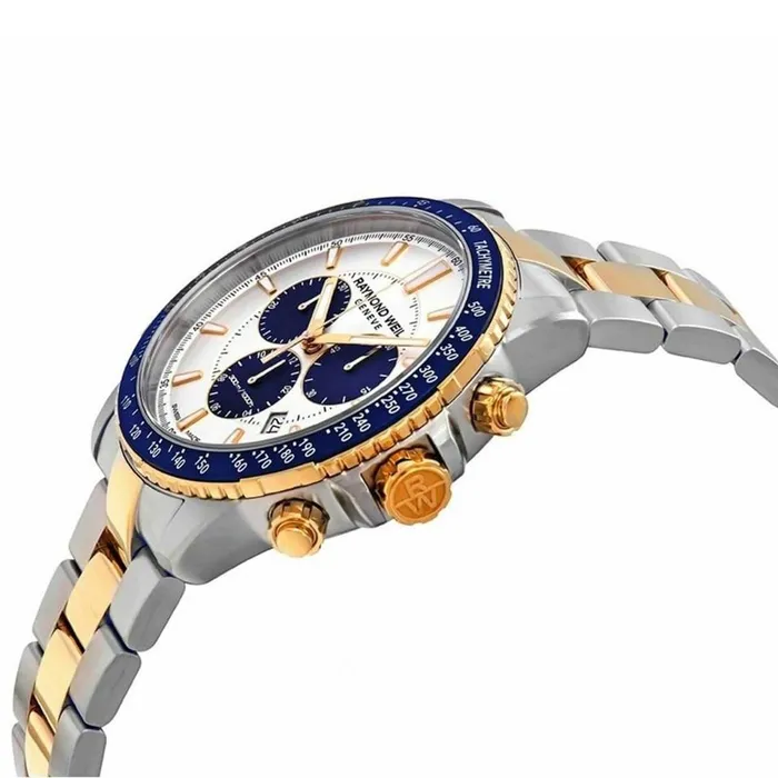 Bracelets RAYMOND WEIL Raymond Weil Mens Chronograph Watch Tango 300 Two Tone Bracelet 8570SP365501 Bracelets RAYMOND WEIL Raymond Weil Mens Chronograph Watch Tango 300 Two Tone Bracelet 8570SP365501