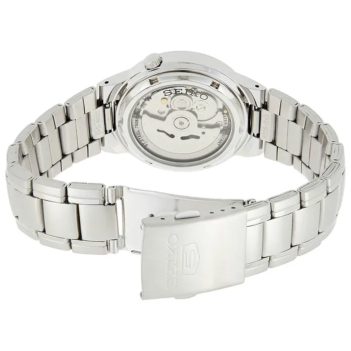 Bracelets SEIKO Seiko Mens Automatic Watch Seiko 5 Black Dial Stainless Steel Bracelet SNKA07K1 Bracelets SEIKO Seiko Mens Automatic Watch Seiko 5 Black Dial Stainless Steel Bracelet SNKA07K1