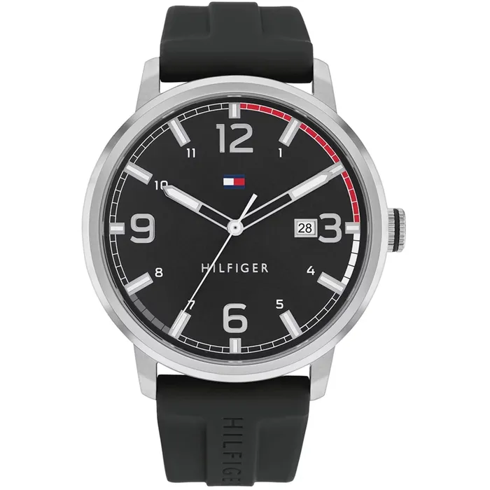 Bracelets Tommy Hilfiger Tommy Hilfiger Mens Watch and Bracelet Set Essentials Quartz Black Dial 2770139 Bracelets Tommy Hilfiger Tommy Hilfiger Mens Watch and Bracelet Set Essentials Quartz Black Dial 2770139
