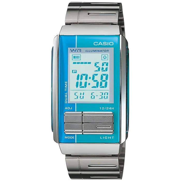 Casio Womens Watch Futurist Grey Dial Bracelet Dual Time Digital LA201W2A2 Casio Bracelets Casio Womens Watch Futurist Grey Dial Bracelet Dual Time Digital LA201W2A2 Casio Bracelets