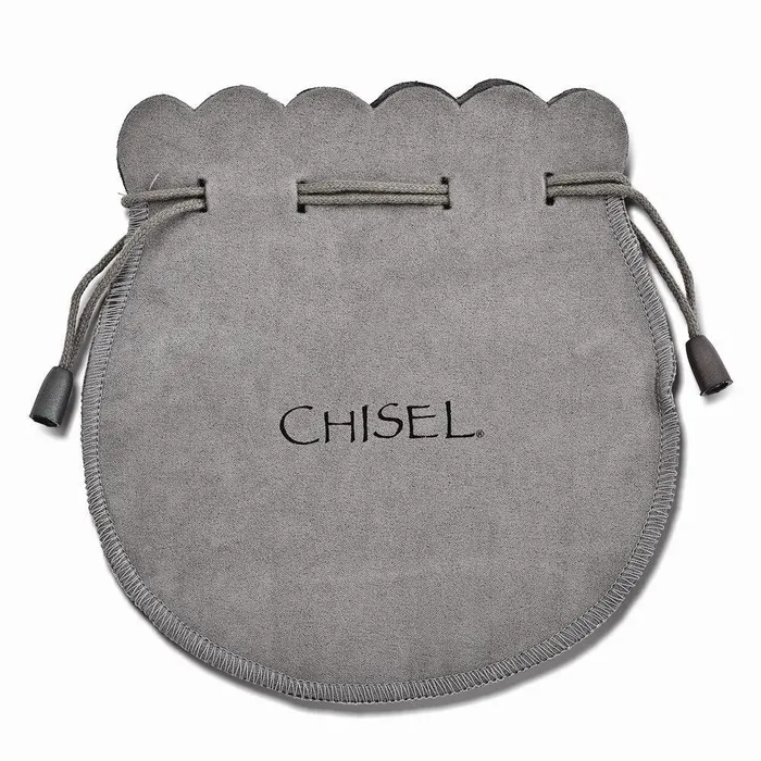Chisel Stainless Steel Textured Hollow Slipon Bangle Bracelets Chisel Stainless Steel Textured Hollow Slipon Bangle Bracelets