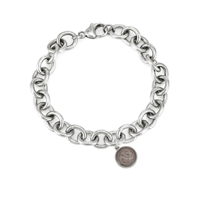 closebymejewelry Bracelets Cable Chain Bracelet with Various Cremation Charms in Sterling Silver closebymejewelry Bracelets Cable Chain Bracelet with Various Cremation Charms in Sterling Silver