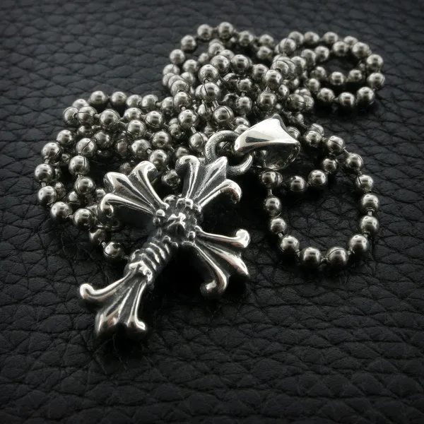 DCJ Double Cross Charm Charm Necklaces