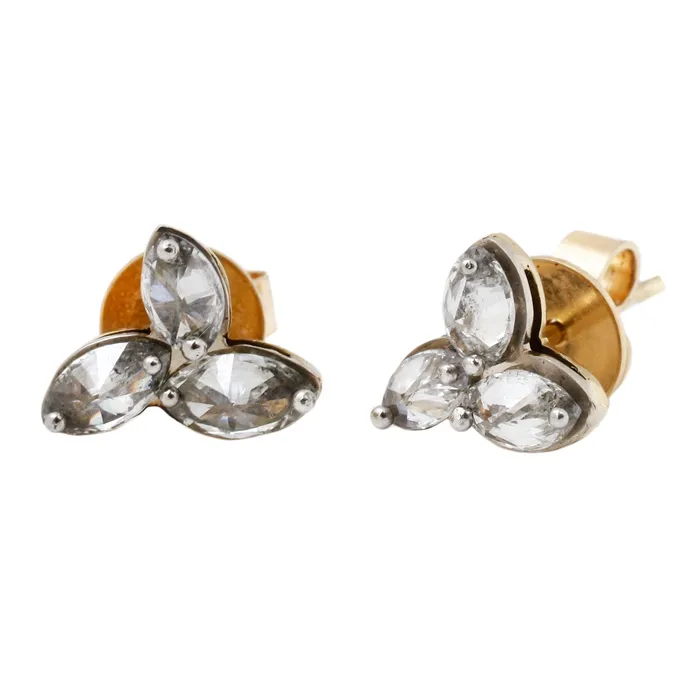 Diamond Cluster Studs TAP By Todd Pownell Charm Necklaces