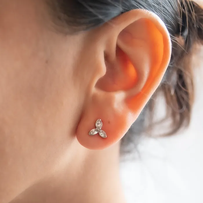 Diamond Cluster Studs TAP By Todd Pownell Charm Necklaces
