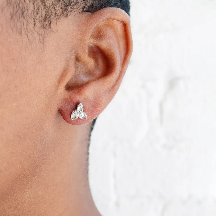Diamond Cluster Studs TAP By Todd Pownell Charm Necklaces