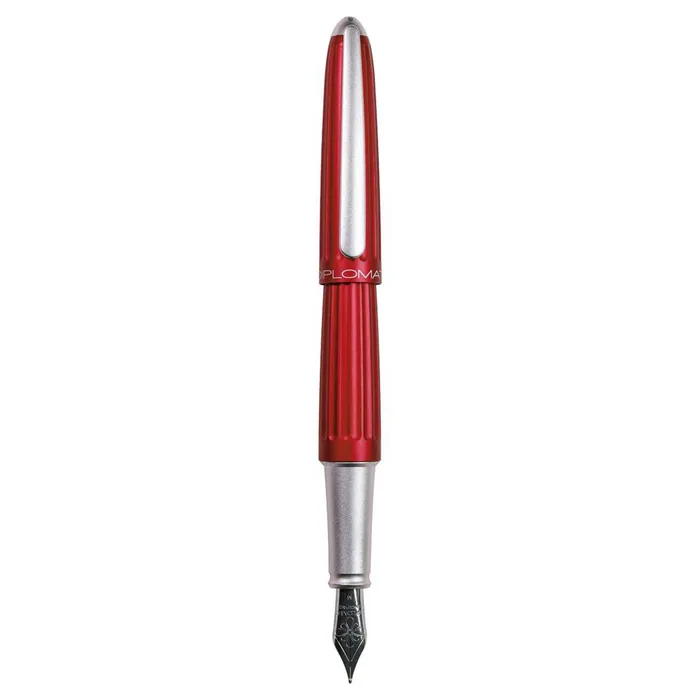 Diplomat Bracelets Diplomat Fountain Pen Aero Red Aluminum with Stainless Steel Medium Nib D40308025 Diplomat Bracelets Diplomat Fountain Pen Aero Red Aluminum with Stainless Steel Medium Nib D40308025
