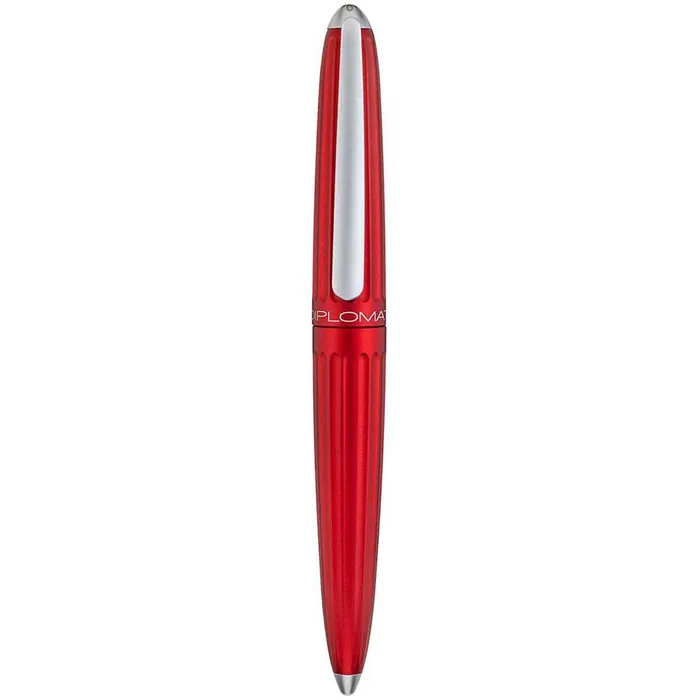 Diplomat Bracelets Diplomat Fountain Pen Aero Red Aluminum with Stainless Steel Medium Nib D40308025