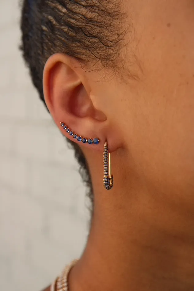 Earrings anitako FLOATING BLUE SAPPHIRE EARRING