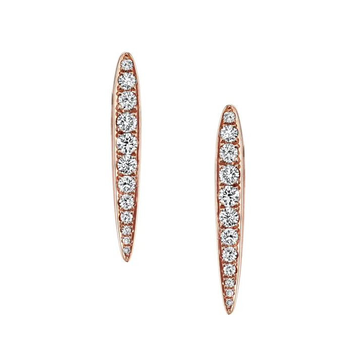 Earrings anitako MEDIUM DIAMOND SPEAR EARRINGS