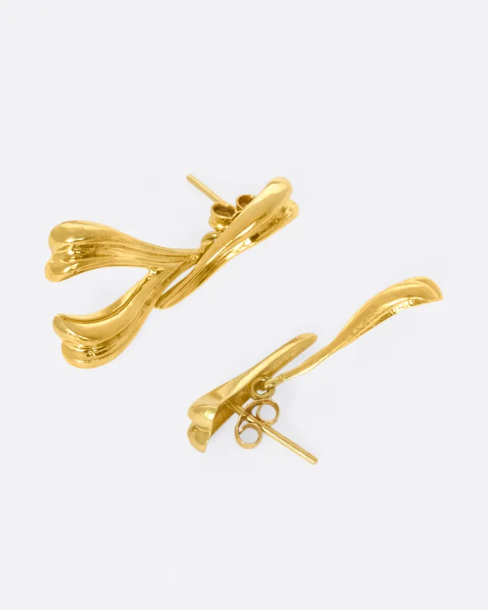 Earrings ORLANDO GOLD REFINERY Wishbone Earrings