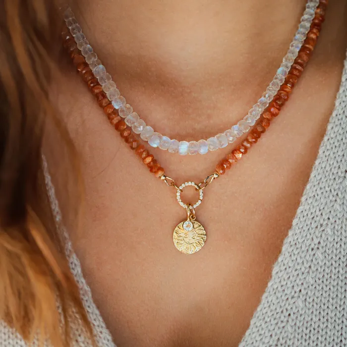 Earthly Abundance Necklaces AAAA Moonstone Necklace