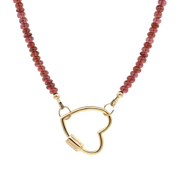 Earthly Abundance Necklaces Natural Garnet Necklace