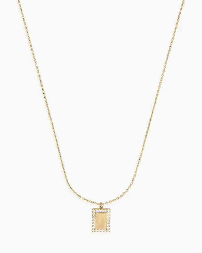 Eloise Gold Locket Necklace Penny Pairs Necklaces