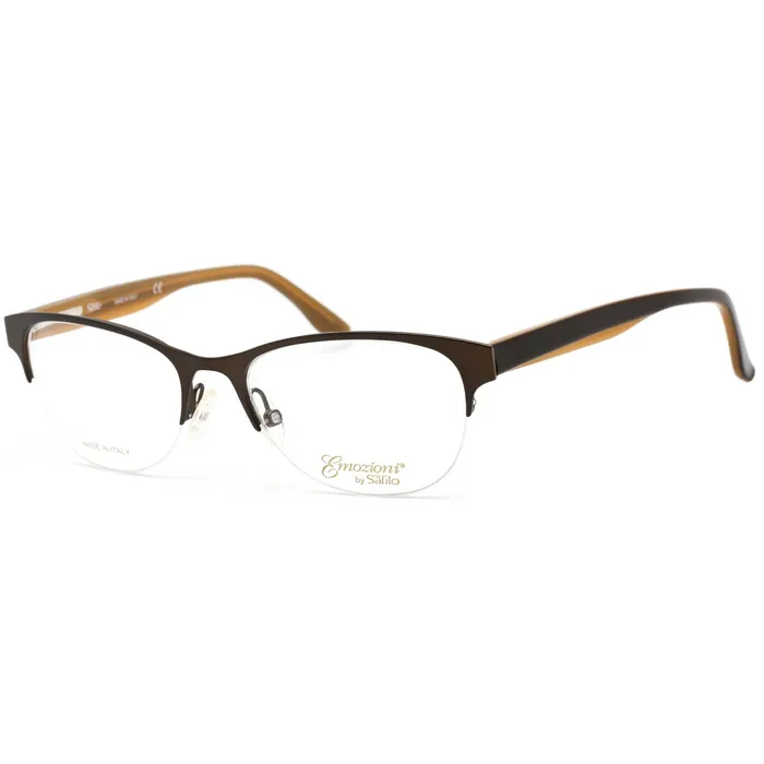 Emozioni Emozioni Womens Eyeglasses Matte BrownBlack Stainless Steel Frame 4370 04IN 00 Bracelets Emozioni Emozioni Womens Eyeglasses Matte BrownBlack Stainless Steel Frame 4370 04IN 00 Bracelets