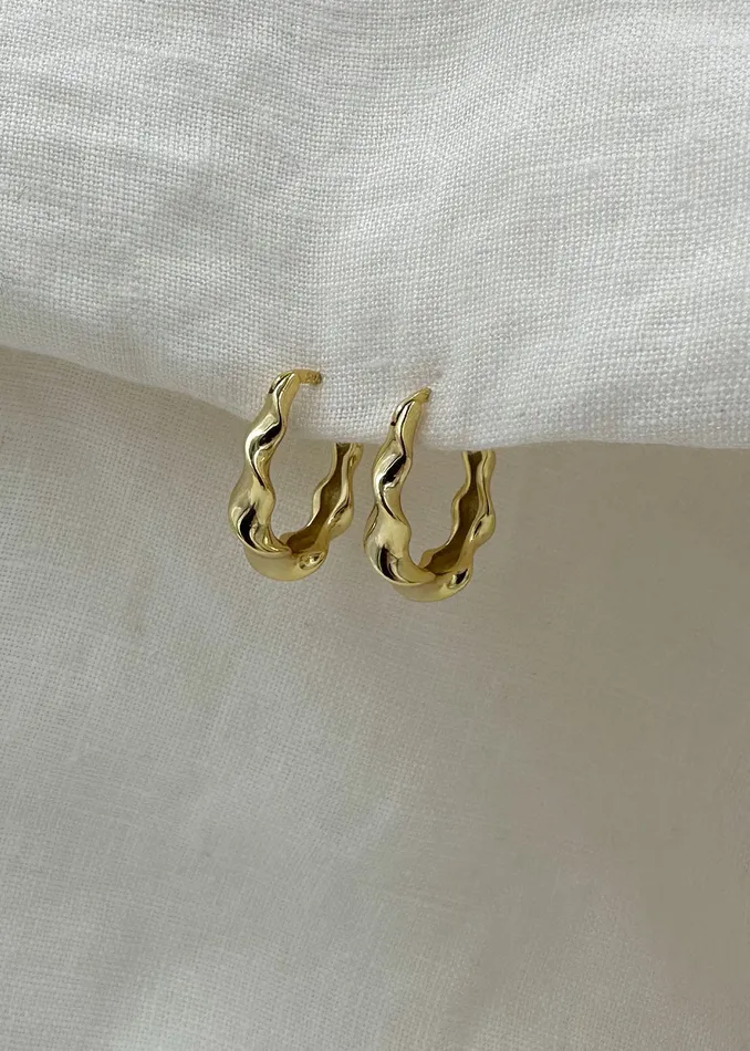 Essie Hoop Bella Wren Jewelry Earrings