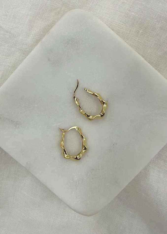 Essie Hoop Bella Wren Jewelry Earrings