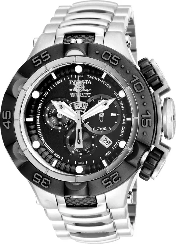 Invicta Bracelets Invicta Mens Chronograph Watch Subaqua NOMA V Black Dial Two Tone Bracelet 15922 Invicta Bracelets Invicta Mens Chronograph Watch Subaqua NOMA V Black Dial Two Tone Bracelet 15922