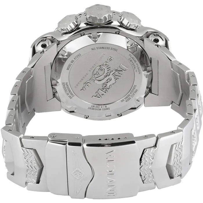 Invicta Bracelets Invicta Mens Chronograph Watch Subaqua Noma VIII Silver Tone Bracelet 47293 Invicta Bracelets Invicta Mens Chronograph Watch Subaqua Noma VIII Silver Tone Bracelet 47293