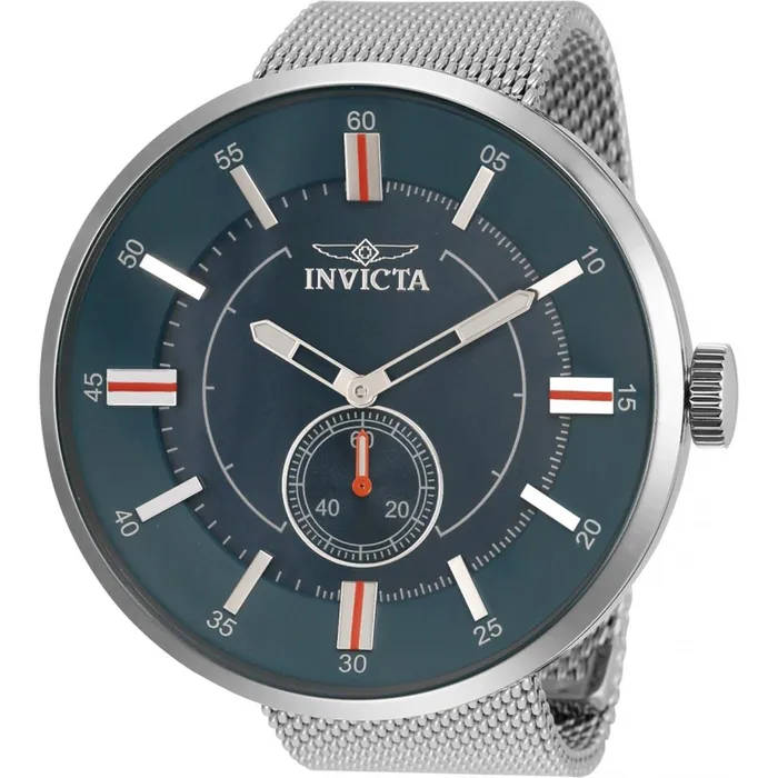 Invicta Bracelets Invicta Mens Quartz Watch Vintage Blue Dial Stainless Steel Mesh Bracelet 29152 Invicta Bracelets Invicta Mens Quartz Watch Vintage Blue Dial Stainless Steel Mesh Bracelet 29152