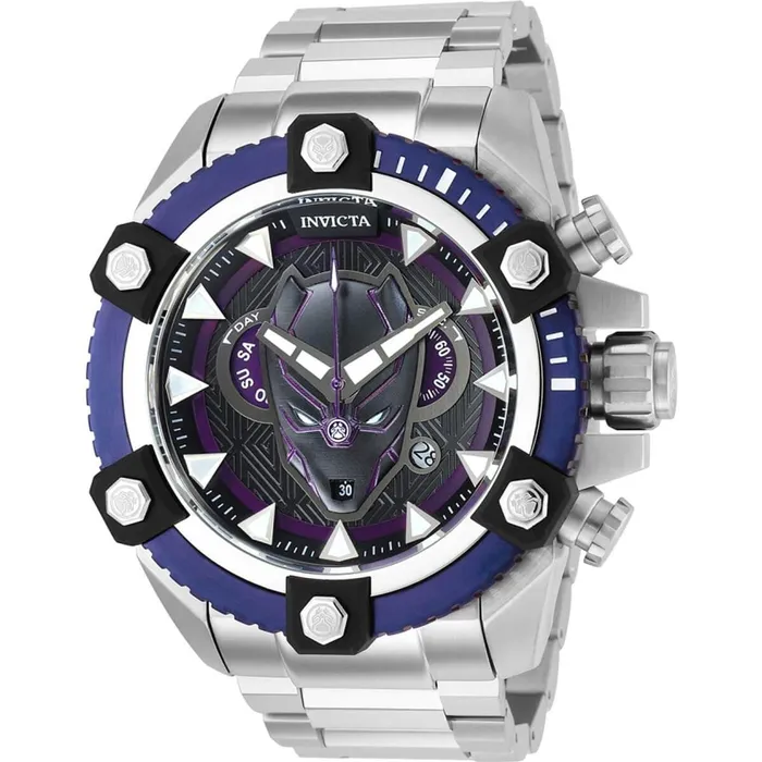 Invicta Bracelets Invicta Mens Swiss Quartz Watch Marvel Black Panther Chronograph Bracelet 38323 Invicta Bracelets Invicta Mens Swiss Quartz Watch Marvel Black Panther Chronograph Bracelet 38323
