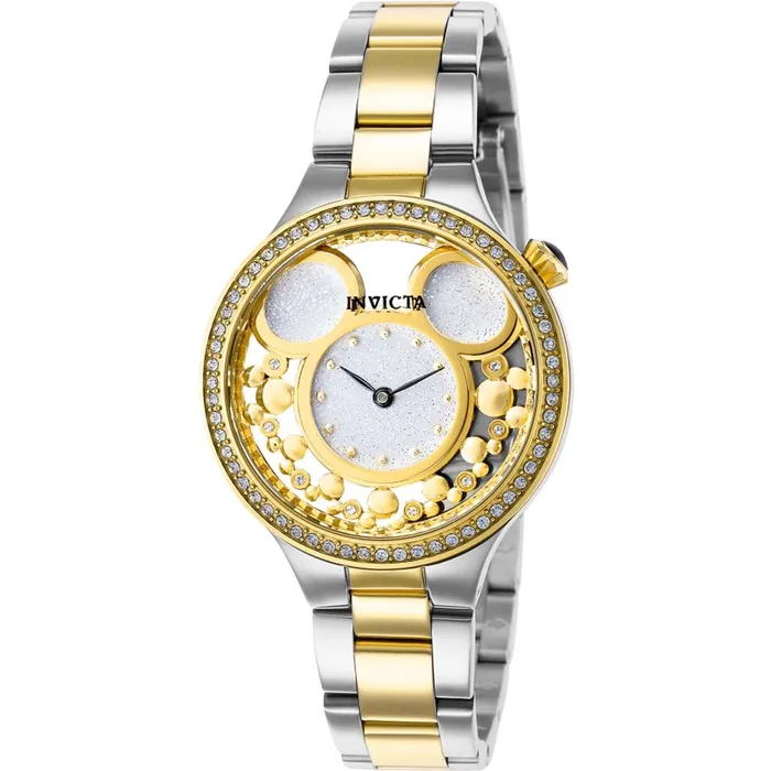 Invicta Bracelets Invicta Womens Quartz Watch Disney Limited Edition Two Tone Steel Bracelet 36259 Invicta Bracelets Invicta Womens Quartz Watch Disney Limited Edition Two Tone Steel Bracelet 36259