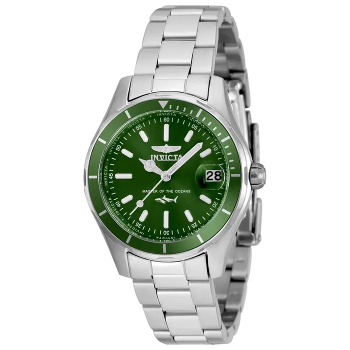 Invicta Bracelets Invicta Womens Watch Pro Diver Rotating Bezel Green Dial Silver Bracelet 35601 Invicta Bracelets Invicta Womens Watch Pro Diver Rotating Bezel Green Dial Silver Bracelet 35601