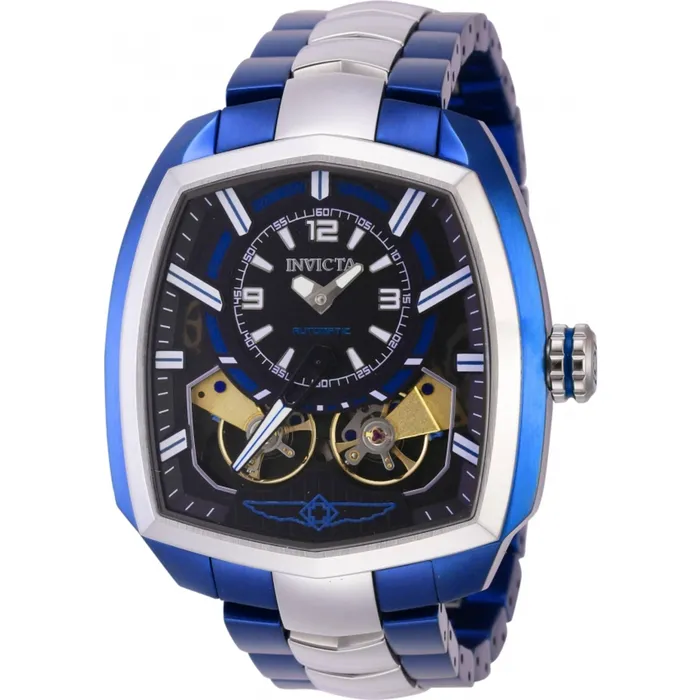 Invicta Invicta Mens Automatic Watch Akula Two Tone Blue and Silver Bracelet 44000 Bracelets Invicta Invicta Mens Automatic Watch Akula Two Tone Blue and Silver Bracelet 44000 Bracelets
