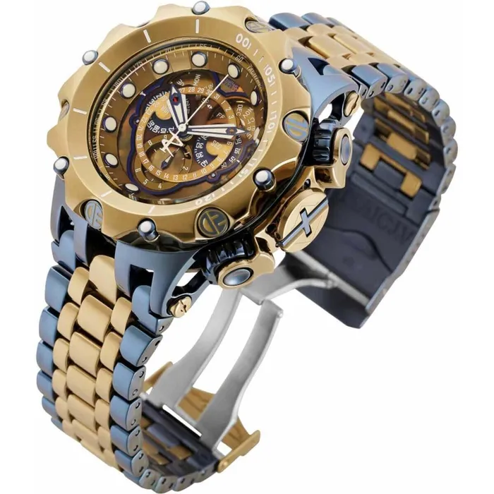 Invicta Invicta Mens Chronograph Watch Venom Dark Blue and Khaki Dial Bracelet 34791 Bracelets Invicta Invicta Mens Chronograph Watch Venom Dark Blue and Khaki Dial Bracelet 34791 Bracelets