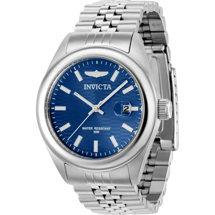 Invicta Invicta Womens Quartz Watch Aviator Blue Dial SS Bracelet Date Display 38421 Bracelets Invicta Invicta Womens Quartz Watch Aviator Blue Dial SS Bracelet Date Display 38421 Bracelets