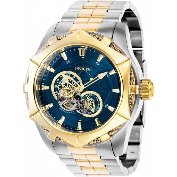 Invicta Mens Automatic Watch Bolt Open Heart Dial Two Tone Steel Bracelet 37689 Invicta Bracelets Invicta Mens Automatic Watch Bolt Open Heart Dial Two Tone Steel Bracelet 37689 Invicta Bracelets
