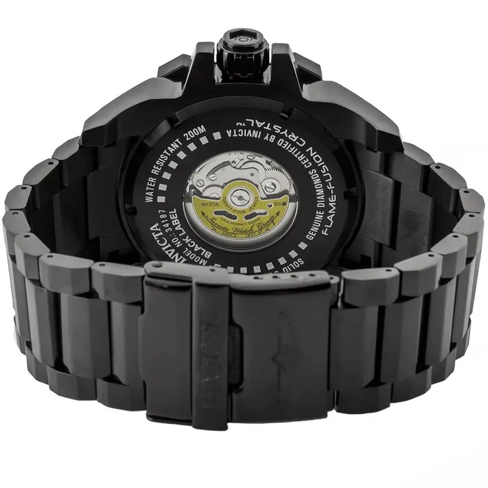 Invicta Mens Automatic Watch Pro Diver Diamond Pave Dial Black SS Bracelet 34187 Invicta Bracelets Invicta Mens Automatic Watch Pro Diver Diamond Pave Dial Black SS Bracelet 34187 Invicta Bracelets