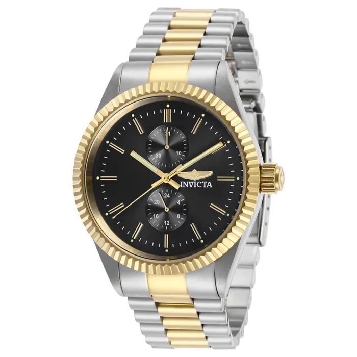 Invicta Mens Quartz Watch Specialty Gold Tone Bezel Two Tone Bracelet 29421 Invicta Bracelets Invicta Mens Quartz Watch Specialty Gold Tone Bezel Two Tone Bracelet 29421 Invicta Bracelets