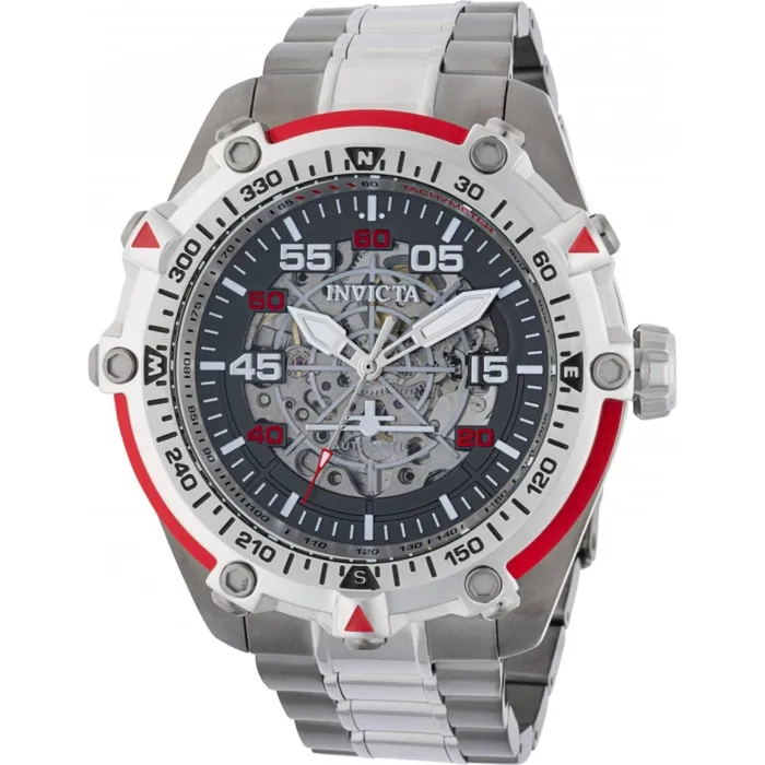 Invicta Mens Watch Aviator Automatic Gunmetal Dial Two Tone Steel Bracelet B44656 Invicta Bracelets Invicta Mens Watch Aviator Automatic Gunmetal Dial Two Tone Steel Bracelet B44656 Invicta Bracelets