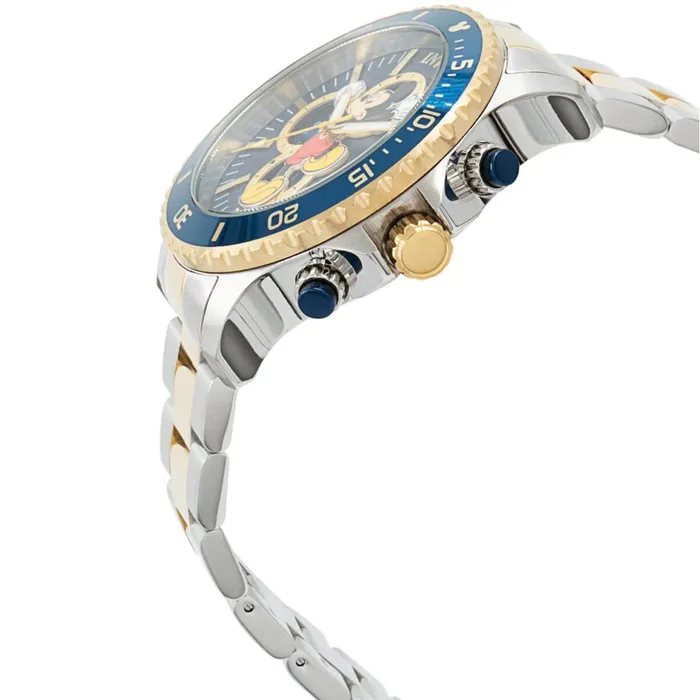 Invicta Mens Watch Disney Mickey Mouse Chronograph Two Tone SS Bracelet 39521 Invicta Bracelets Invicta Mens Watch Disney Mickey Mouse Chronograph Two Tone SS Bracelet 39521 Invicta Bracelets