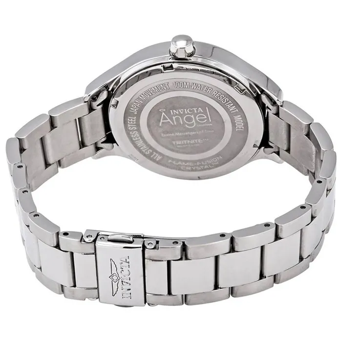 Invicta Womens Quartz Watch Angel Silver Tone Dial Stainless Steel Bracelet 27437 Invicta Bracelets Invicta Womens Quartz Watch Angel Silver Tone Dial Stainless Steel Bracelet 27437 Invicta Bracelets