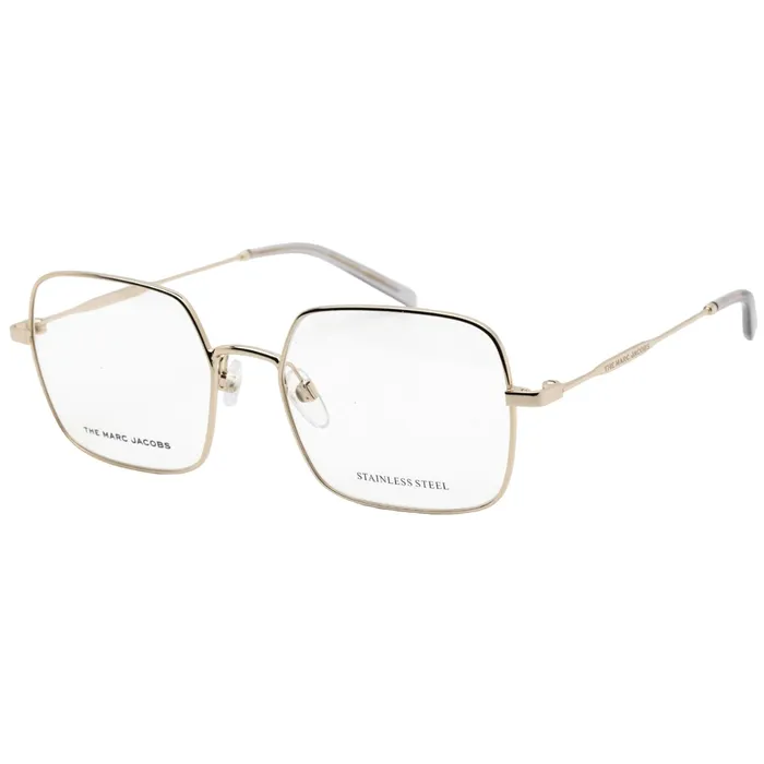 Marc Jacobs Marc Jacobs Womens Eyeglasses Clear Lens Gold Square Frame MARC 507 0J5G 00 PreStyled Sets Marc Jacobs Marc Jacobs Womens Eyeglasses Clear Lens Gold Square Frame MARC 507 0J5G 00 PreStyled Sets