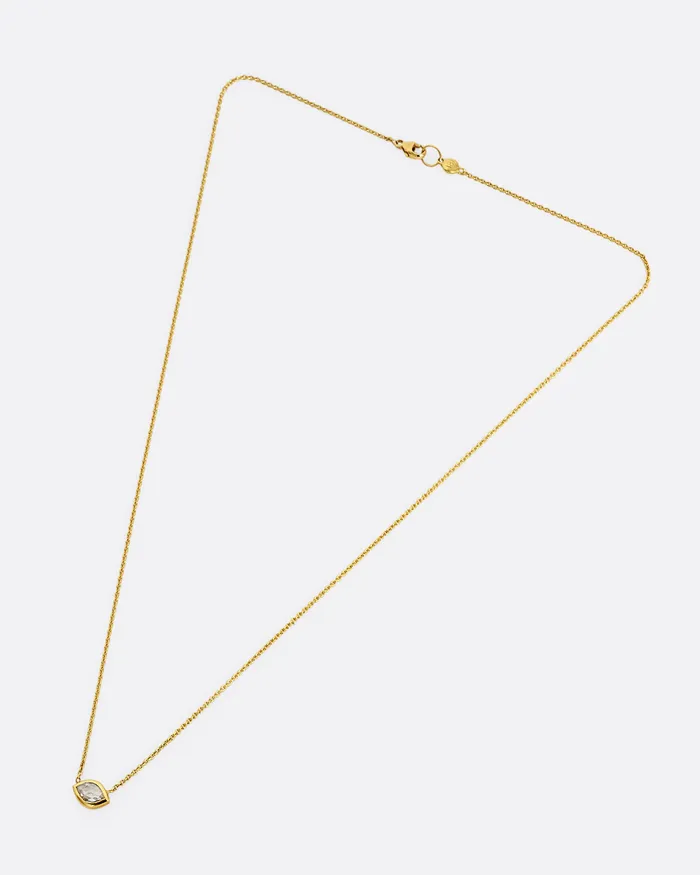 Marquise Rose Cut Diamond Necklace DIANA MITCHELL Necklaces Marquise Rose Cut Diamond Necklace DIANA MITCHELL Necklaces